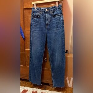 Zara High Waisted TRF Mom Jeans